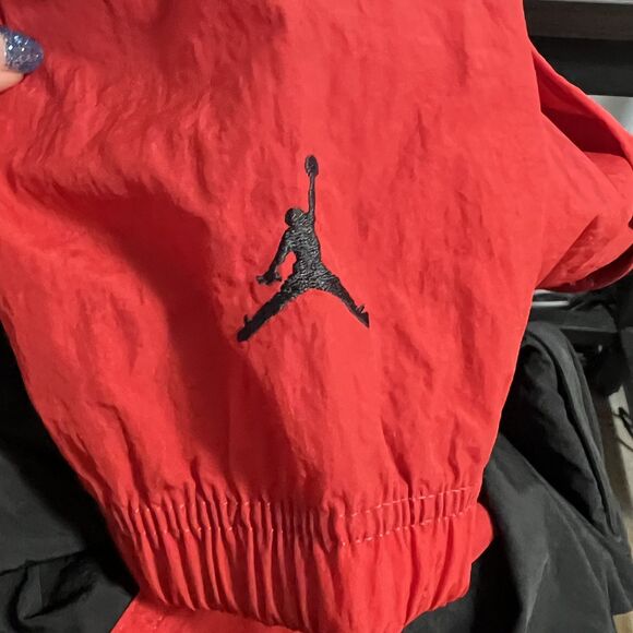 Jordan Jumpsuit Womens 1X Red Black One Piece Coveralls Move To Zero DJ2628-636 - Picture 13 of 13